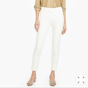 J. Crew Cameron pant size 6 white